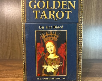 Goldenes Tarot von Kat Black