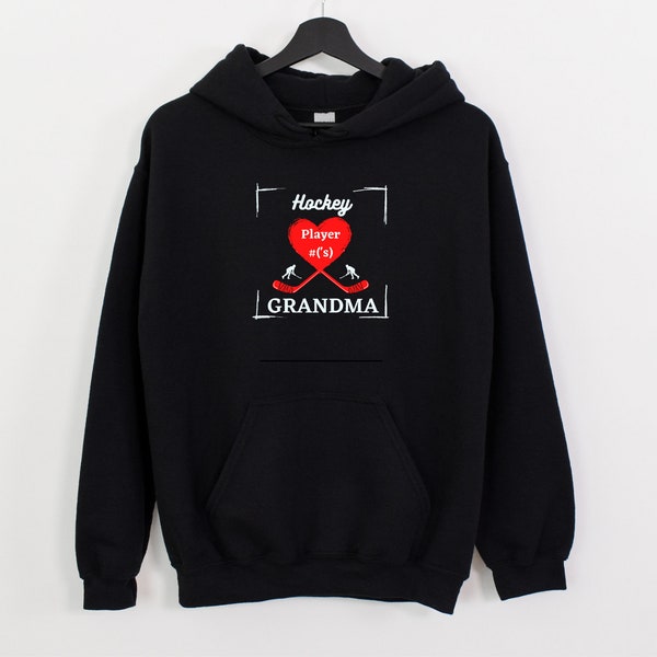 Hockey grandma hoodie Clearance