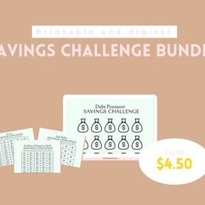 Saving Challenge Bundle