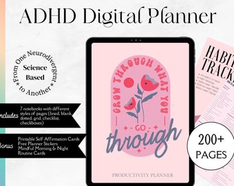 Stay Organized and Productive with our ADHD Mood & Habit Tracker - Ready to Print!