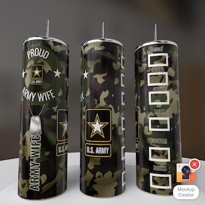 Army Wife Tumbler