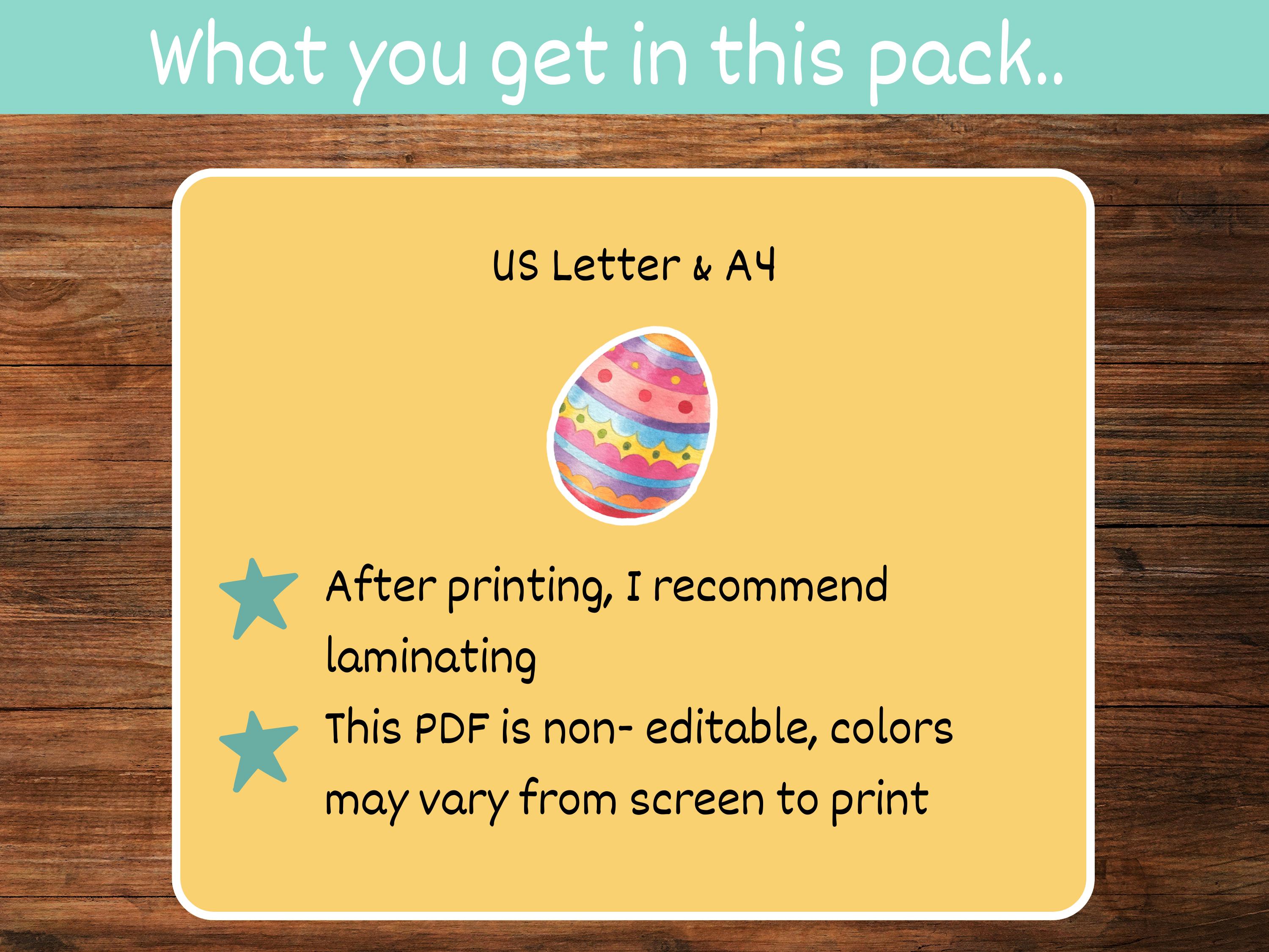 Easter Egg Size Sorting: Small, Medium, Large Baskets, Kids Activity ...