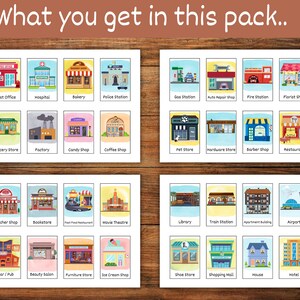 58 Building Flashcards for Kids, Learn Types of Buildings Flash Cards ...