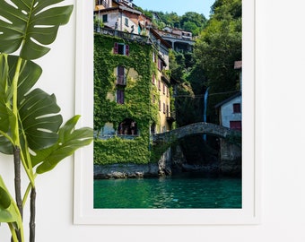 ITALIAN PRINT - Travel Photography, Lake Como Digital Print