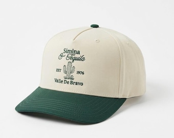 Custom Embroidered Cap, Personalized Logo Text Hat, 5-Panel Polyester Cotton Snapback
