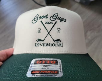 Personalized Embroidered Snapback Hat: Custom Text, Retro Style