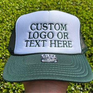 Custom Embroidered Trucker Hat: Personalized Unisex Cap