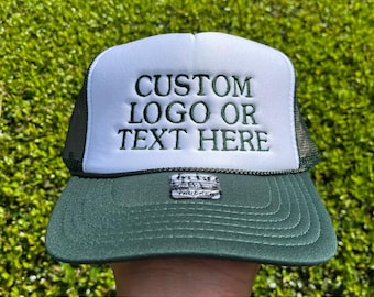 Custom Embroidered Trucker Hat: Personalized Unisex Cap