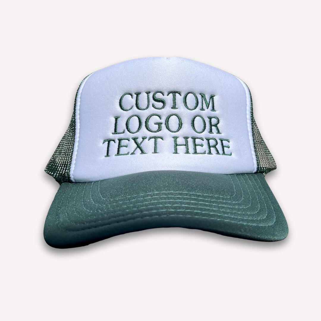 Personalized Hat, Embroidered Custom Hat, Premium Cap, Business Hats ...