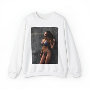 Photo Sweatshirt, Personalized Sweater, Custom Full Color, Anniversary Gift, Birthday Gift, Boudoir, Add your image, Valentines Day Gift