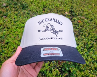 Personalized Embroidered Snapback Hat: Custom Name/Logo Baseball Cap