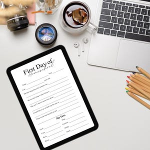 homeschool back to school printable