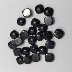 Natural Brown Goldstone Cushion Gemstone, Goldstone Cabochon Lot, Semi Precious Cabochon, Calibrated Loose Stone