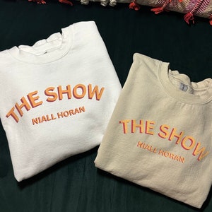 The Show Tracklist Sweater Niall Horan