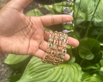 Empress Gold Bangles(2.6)