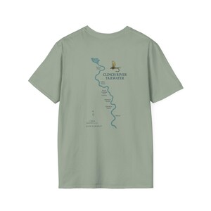 Clinch River Adventure T-Shirt | Nature Lover Gift, Hiking Apparel, Outdoor Tee, Unisex Casual Top, Gift Idea for Adventurers
