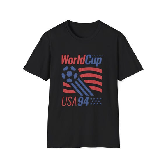 World Cup USA 94 Soccer Ball With Flag T-shirt | Retro 1994