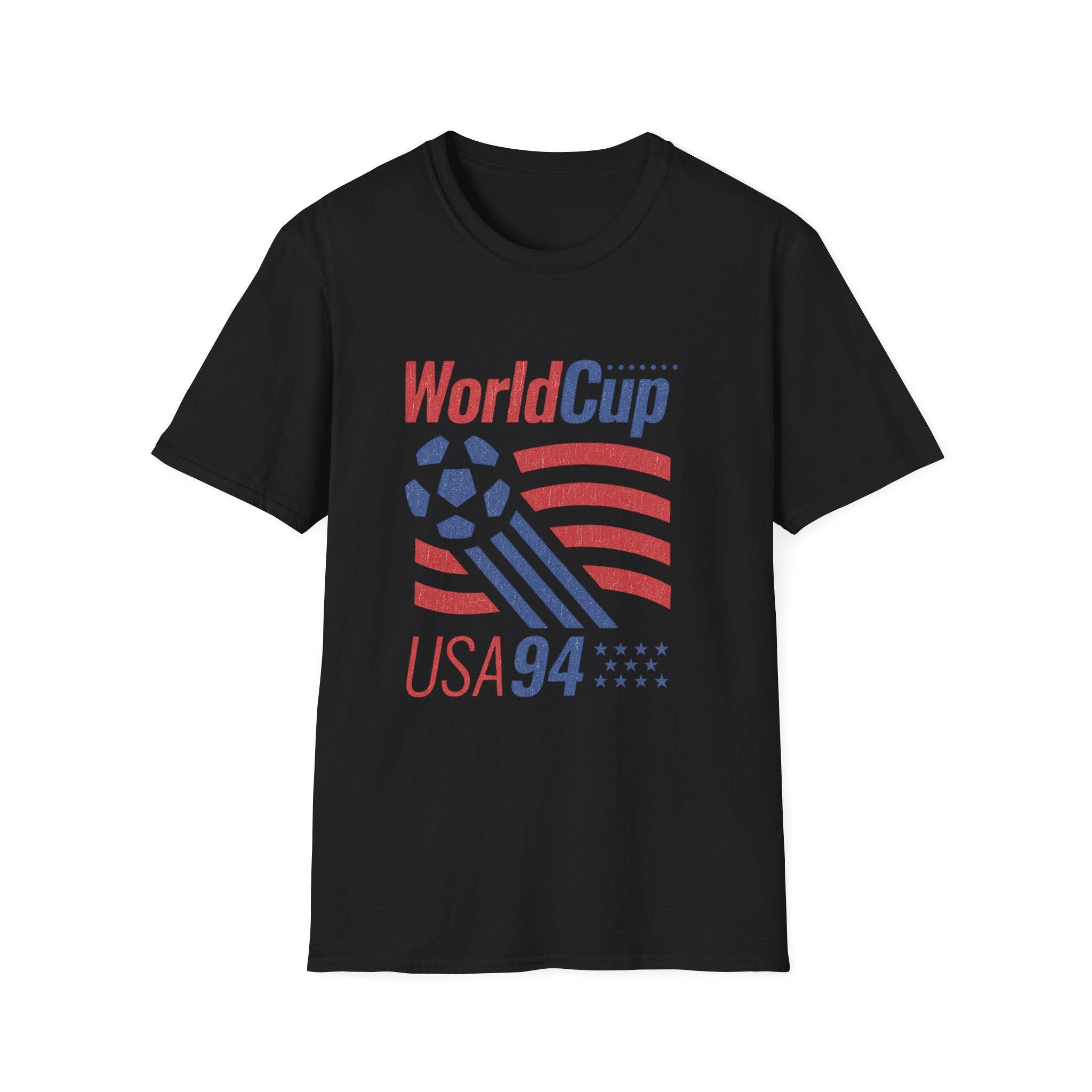 World Cup USA 94 Soccer Ball With Flag T-shirt | Retro 1994