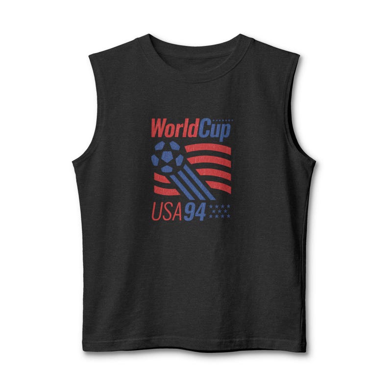 World Cup USA 94 Fussball Tanktop | Retro American USMNT - Vintage Sportbekleidung Bild 4