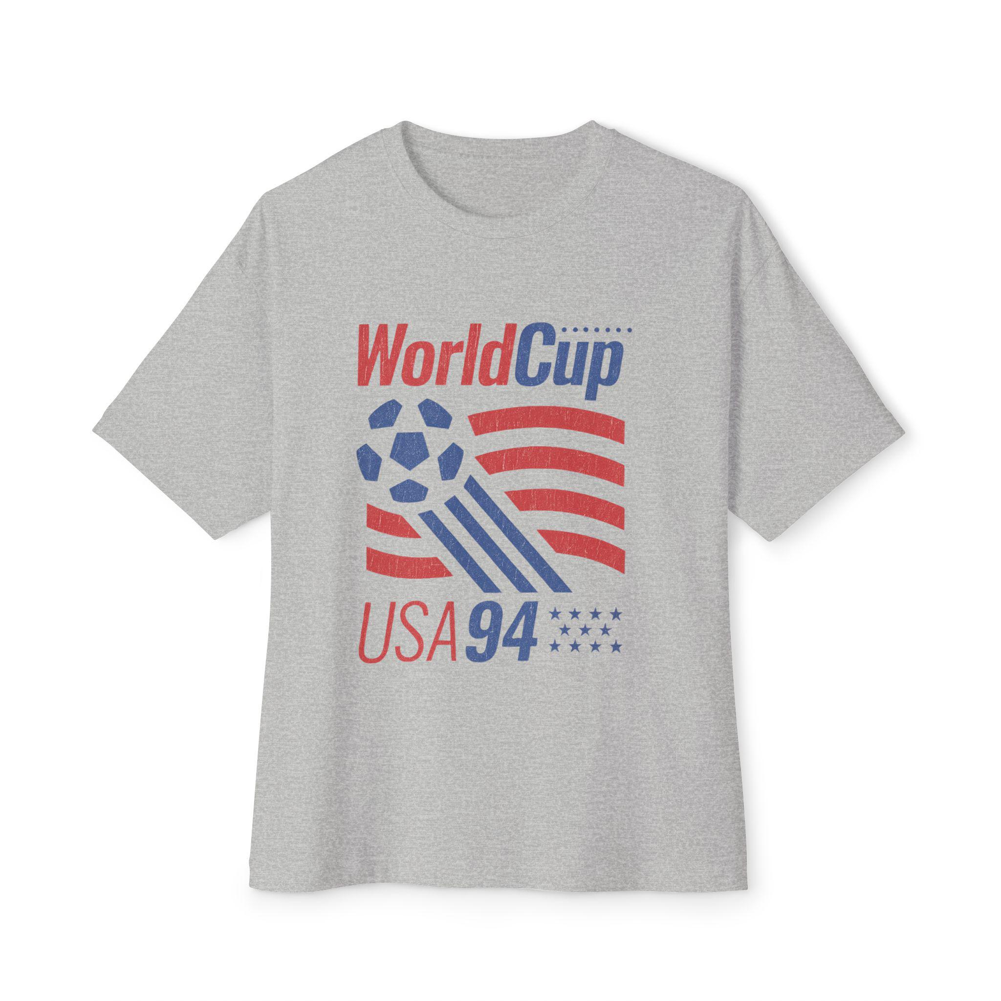 World Cup USA 94 Soccer Graphic Tee | Vintage Inspired Boxy 90s