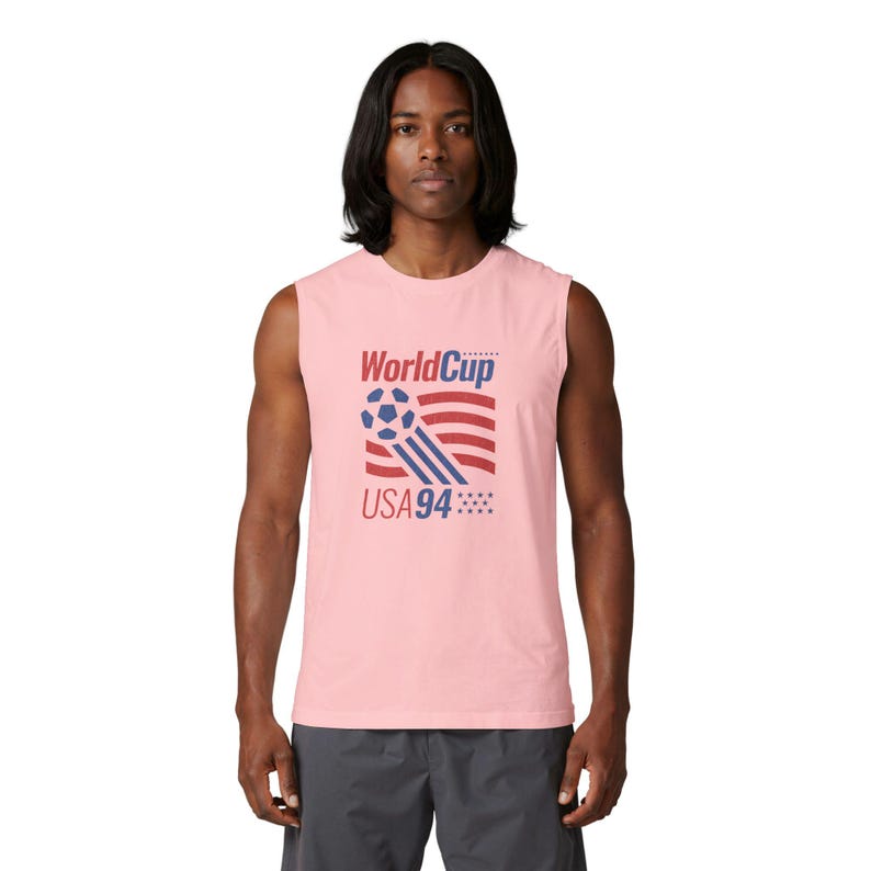 World Cup USA 94 Fussball Tanktop | Retro American USMNT - Vintage Sportbekleidung Bild 10
