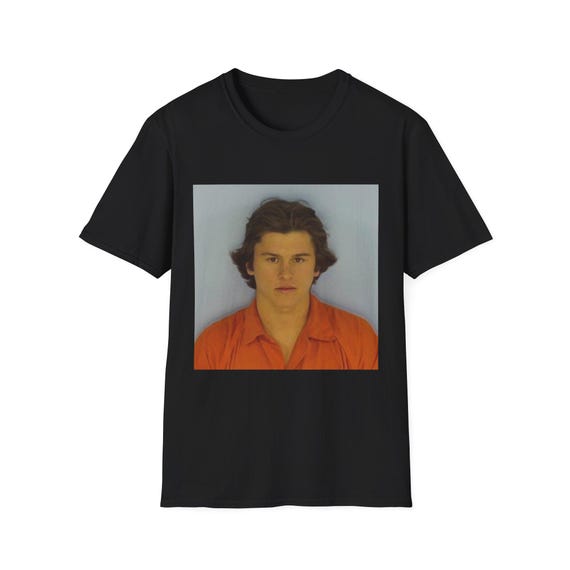Deegan Mugshot Unisex Softstyle T-shirt, Haiden Deegan Arrested