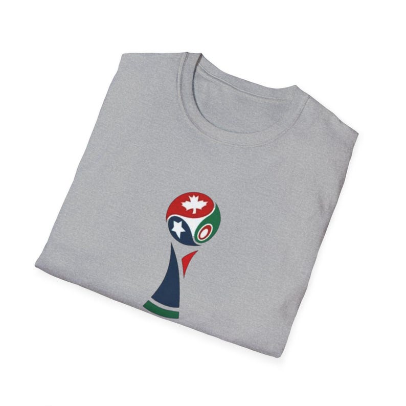 2026 World Cup Trophy T-Shirt | United States Canada Mexico Tournament gear, usmnt, USA image 3