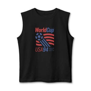 World Cup USA 94 Fussball Tanktop | Retro American USMNT - Vintage Sportbekleidung Bild 2