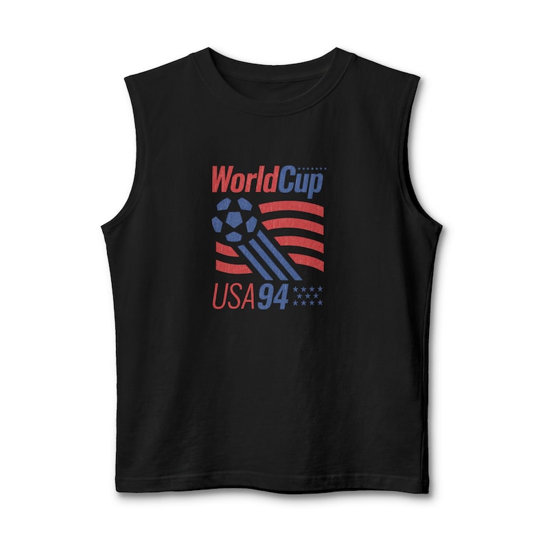 World Cup USA 94 Fussball Tanktop | Retro American USMNT - Vintage Sportbekleidung Bild 2