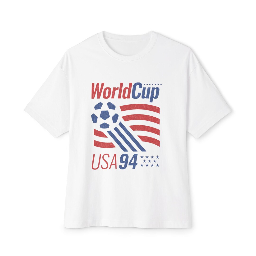 World Cup USA 94 Soccer Graphic Tee | Vintage Inspired Boxy 90s
