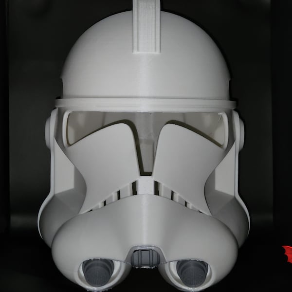 DIY Star Wars Phase II Clone Trooper Helmet 3D Print