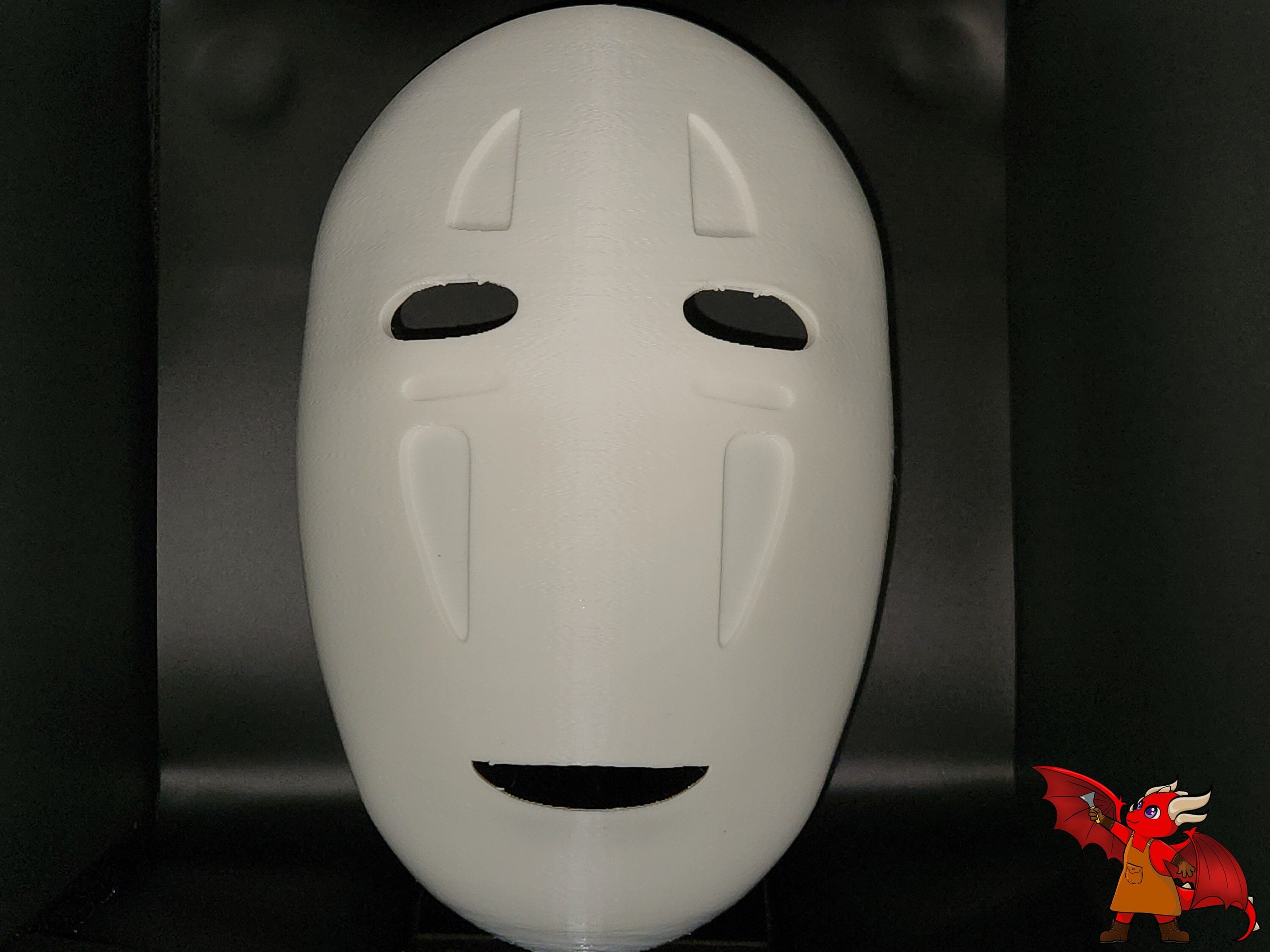 DIY Spirited Away No Face Mask 3D Print Etsy
