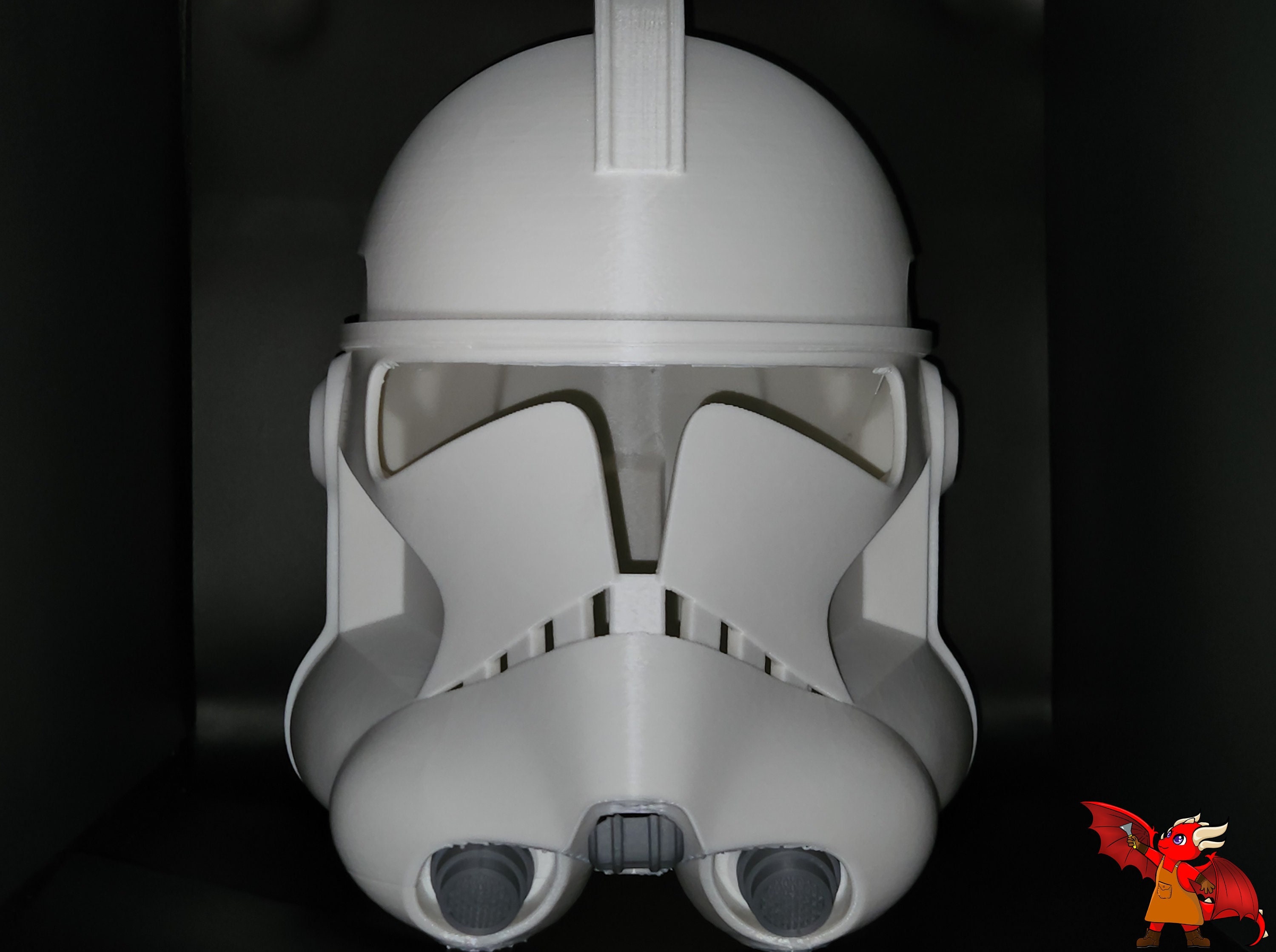 DIY Star Wars Phase II Clone Trooper Helmet 3D Print - Etsy