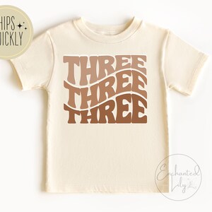 3rd Birthday Shirt for Third Birthday Toddler Shirt for 3rd Bday Third Birthday Toddler Tee