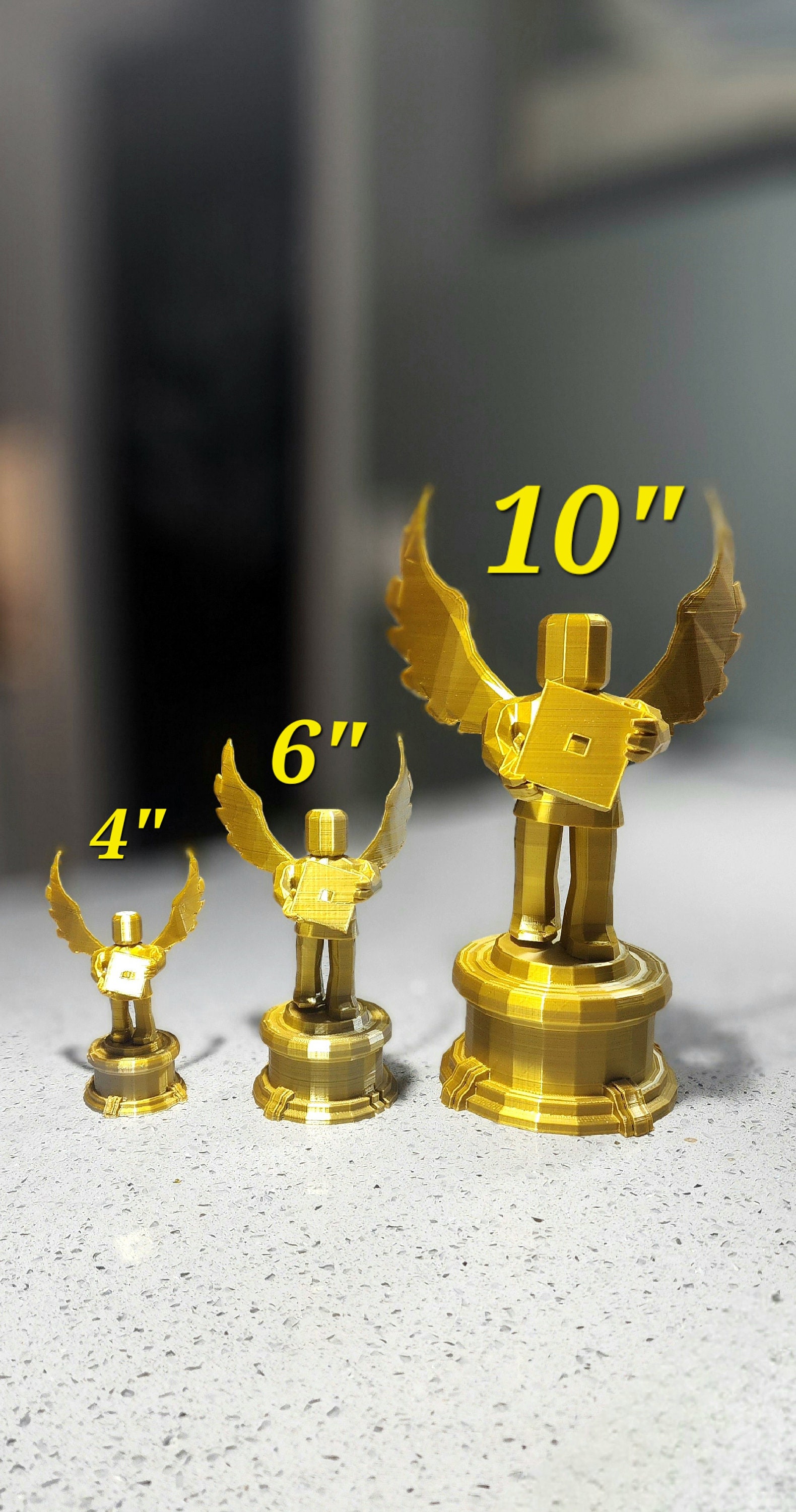 Roblox-inspired Award Trophy 