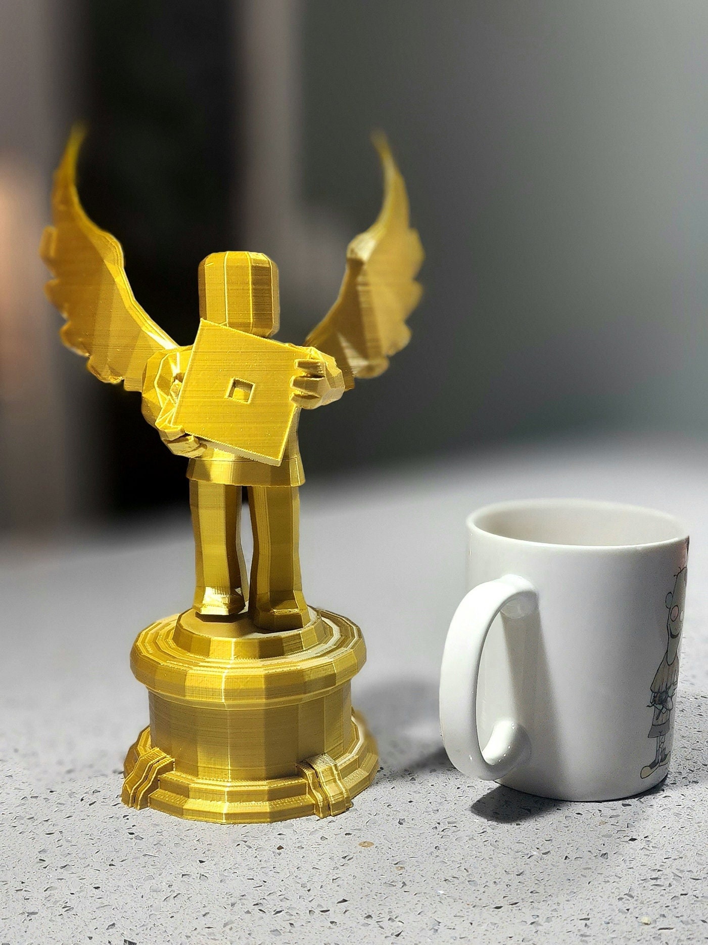 Roblox-inspired Award Trophy 