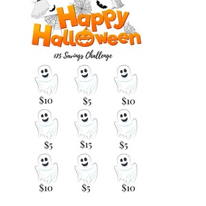Halloween Savings Challenge