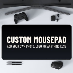 Custom Photo Mouse Pad: Non-Slip Gaming Desk Mat