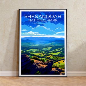 Shenandoah National Park Print: Blue Ridge Mountain Art