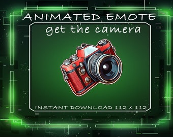 Mom Get the Camera Animated Emote: Meme GIF (Digital Download)