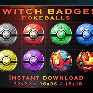 Poki Ball Sub Badges IPokeballsI Twitch Sub Badges -  Portugal