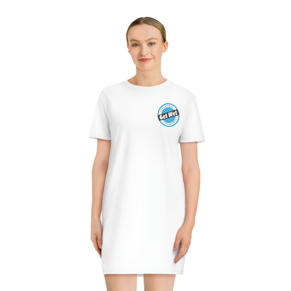 wet tee shirt dress Miss Wet T-Shirt Sleevless sheath dress