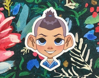 Sokka Matte Vinyl Sticker - [Handdrawn]