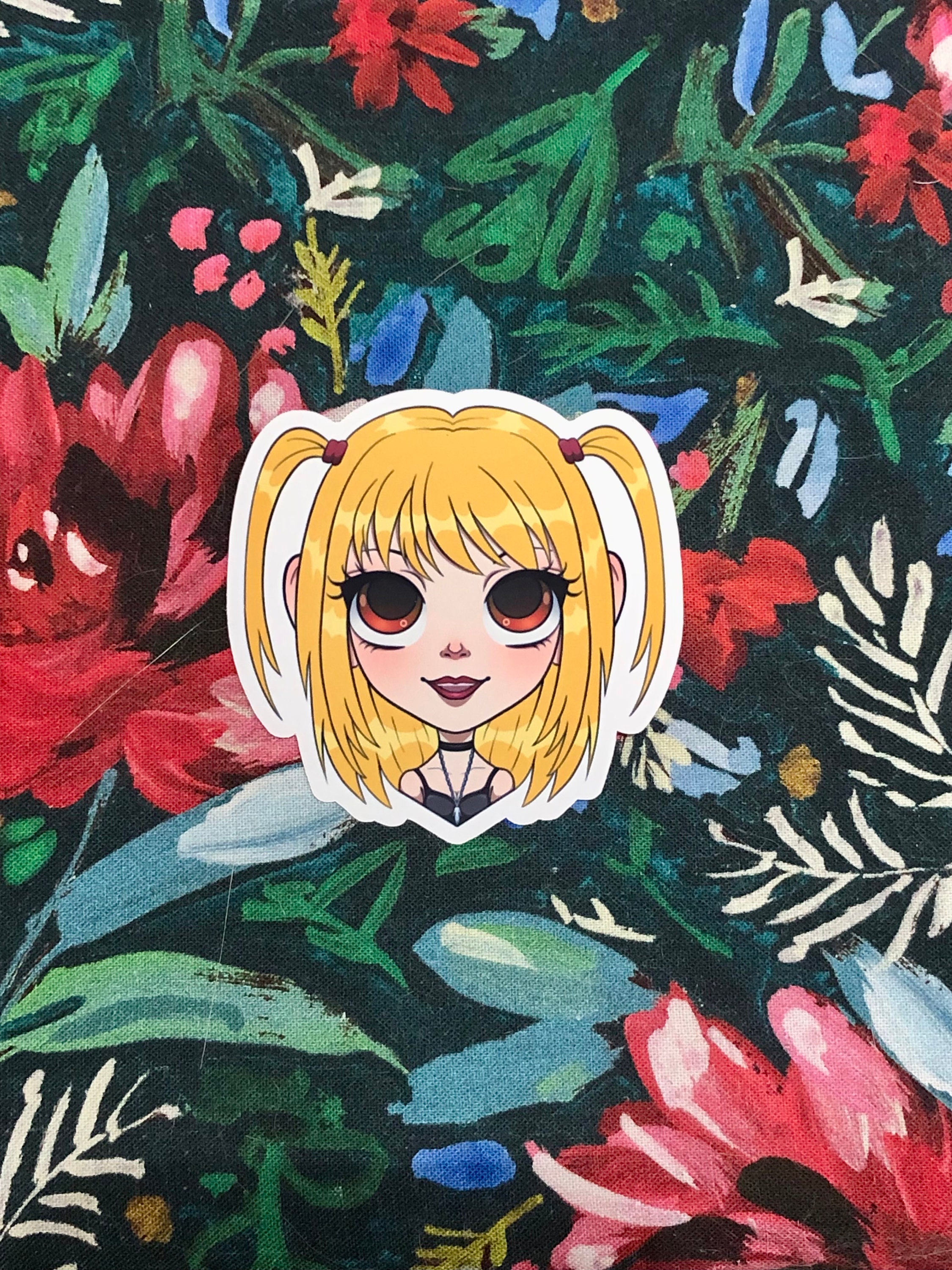 Misa Amane Matte Vinyl Sticker - [handdrawn] - Etsy