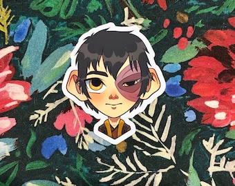 Zuko Matte Vinyl Sticker - [Handdrawn]