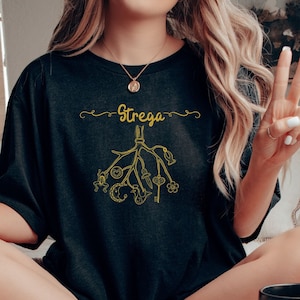 Strega Shirt, Witchy Vibes Shirt, Cimaruta Shirt