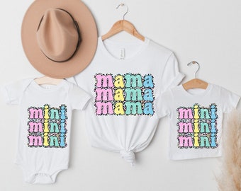 Mommy and Me Shirts, Mommy and Me Outfits, Womens Clothing, Mothers Day Shirts, New Mom Gift, Mommy and Me Matching Outfits