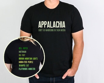 Appalachia Folklore Shirt, Mind Yer Business Appalachia Shirt, Spooky Appalachia Tee