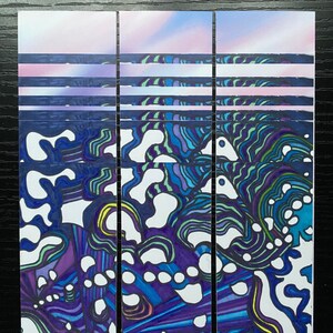 book marks set of 3 &quot;waves&quot;