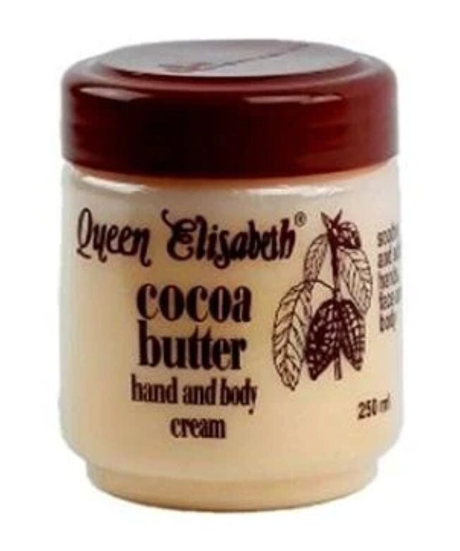 Queen Elizabeth Cocoa Butter Hand and Body Cream 250ml Etsy